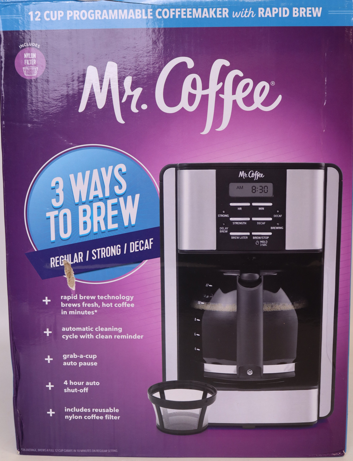 Black/stainless Steel: Drip