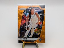2024 Panini Prizm WNBA KIAH STOKES #122 Orange Ice Prizm Las Vegas Aces