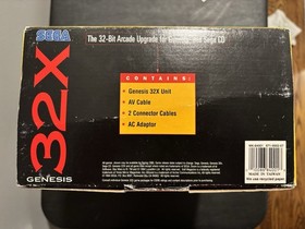 Sega Genesis 32X Console System In Box MK-84000 Tested & Works Near Complete
