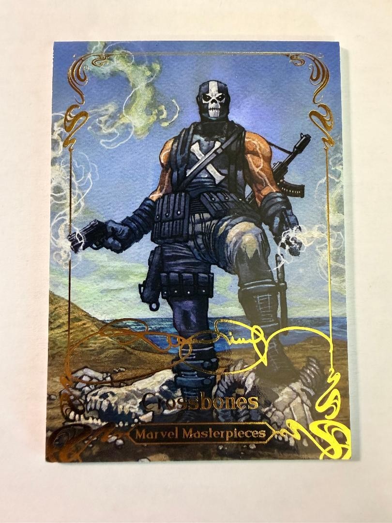2018 Upper Deck Marvel Masterpieces Tier 1 Gold signature