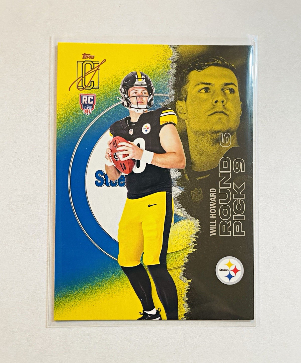 Topps Signature Class 2025 Will Howard Pittsburgh Steelers Rookie #107