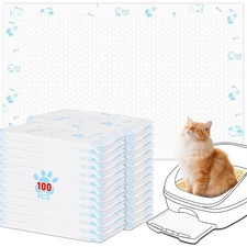 Cat Pads Refills 16.9x11.4" 100-Count Super Absorbent Pee  Odor Control