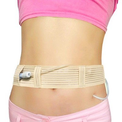 Hola Health PD Belt Breathable Peritoneal Dialysis Large(35''-49''), Beige 