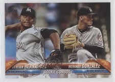 2018 Topps Update Rookie Combos Elieser Hernandez Merandy Gonzalez #US77 yf0