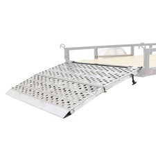 48" L x 69" W Bi-Fold Aluminum Trailer Ramps