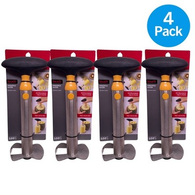 GoodCook Touch Pineapple Slicer Stainless Steel 4 Pack Kitchen Tool New
