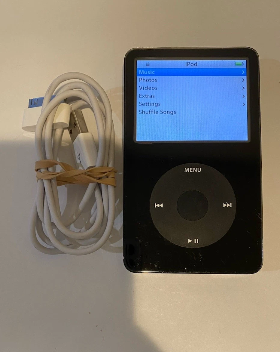 Apple iPod Classic 5th Generation Black 30gb A1136 for sale online