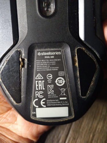 Steel Series Rival 600 Wired Optical Mouse - Black - Picture 8 of 8