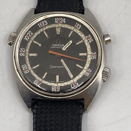 Vintage Omega Seamaster Chronostop Ref 145.008 Manual Wind – Runs, Needs Service