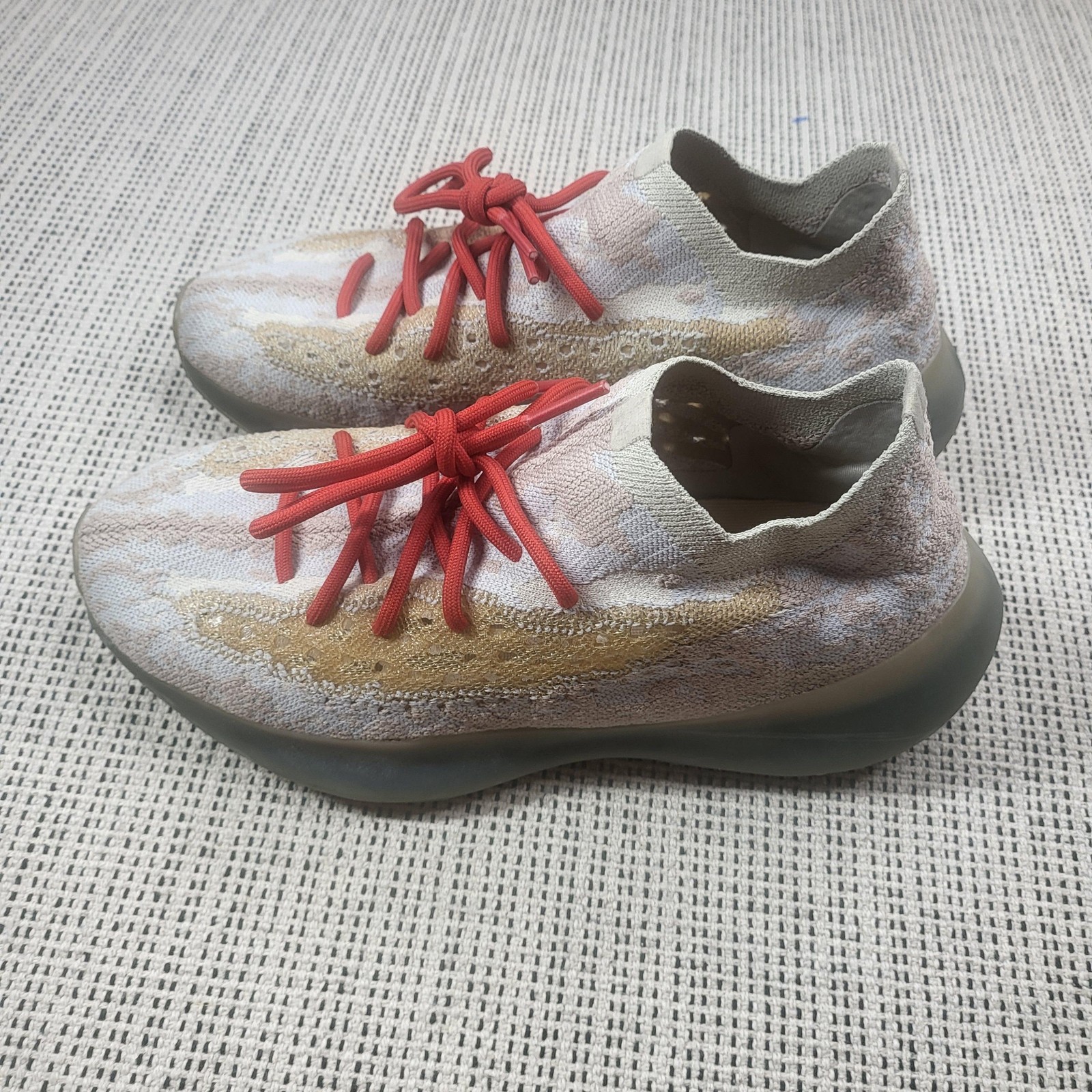 Adidas Yeezy Boost 380 Pepper Shoes Mens Size 10 Beige Primeknit FZ1269 Sneakers thumbnail 2