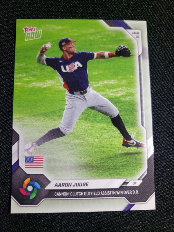2026 Topps Now World Baseball Classic - Aaron Judge #WB36