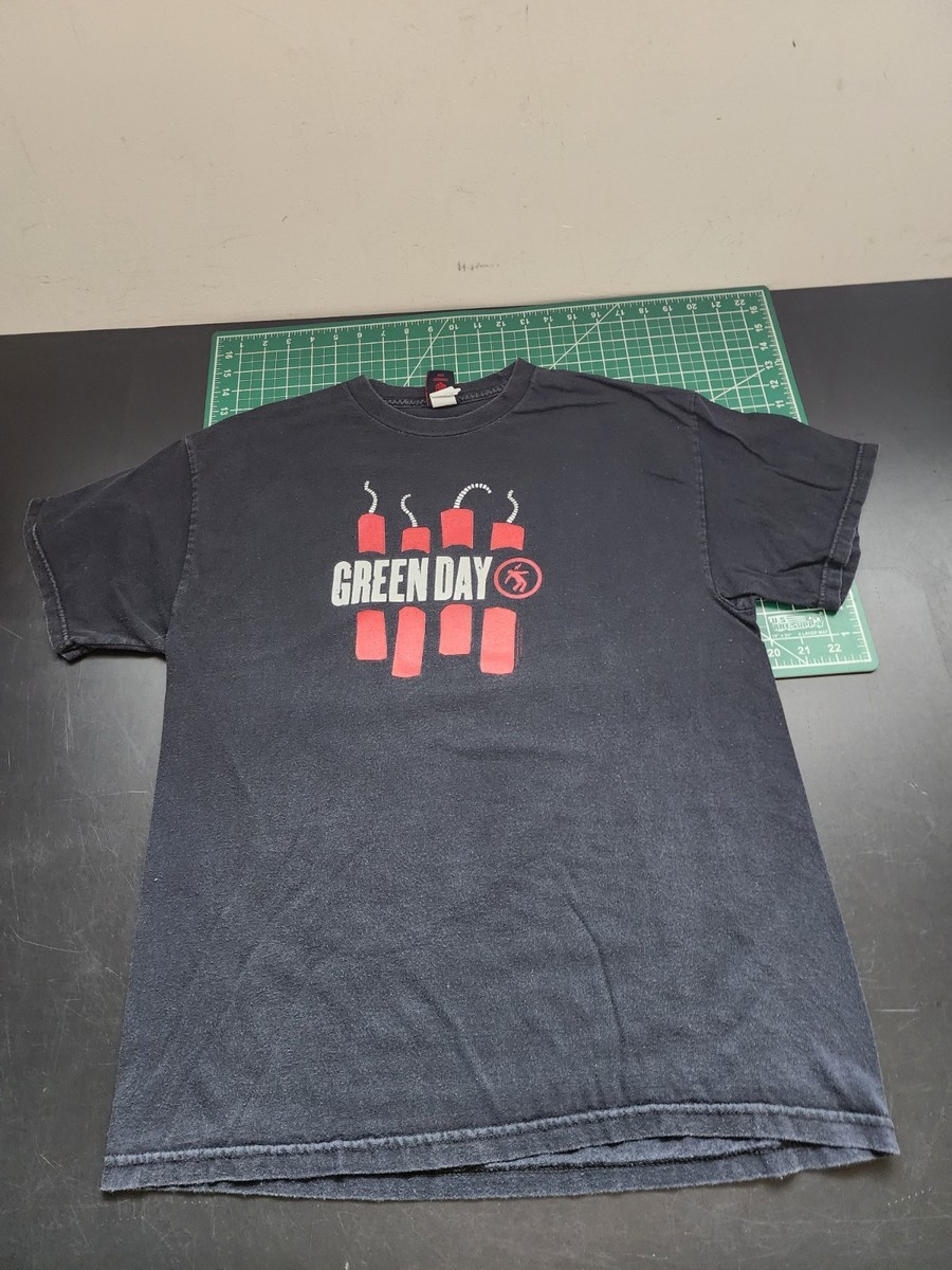 GREEN DAY Tシャツ 2006 Green Day - “American Idiot” - 2006 Black Shirt Men's Size Large
