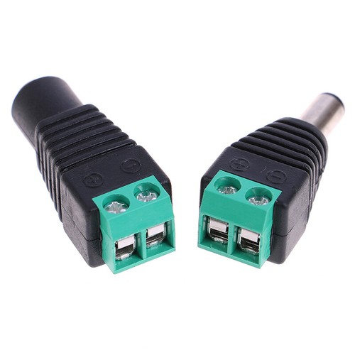 5pcs Female Male DC Power Cable Connector Jack Plug Connection For LED Strip AF - Afbeelding 6 van 14