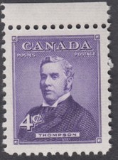 Canada - #349 Prime Minister Sir John Thompson - MNH