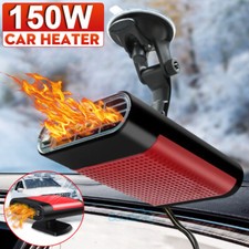 150W Portable Heater Heating Cooling Fan Defroster Demister for Car Truck 12V
