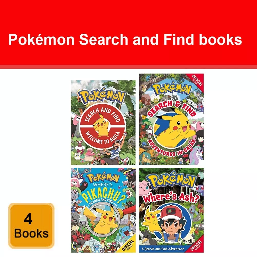 Pokemon: Where's Ash?: A Search and Find Adventure