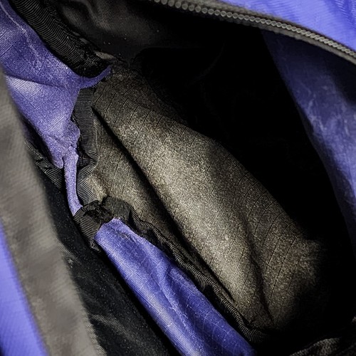 North Face Lumbar Fanny Pack Waist Pack Hiking Backpacking Bag Blue Purple - Picture 11 of 17