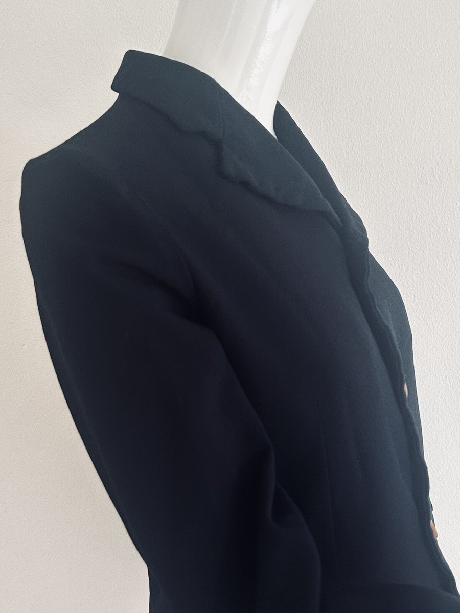 Comme Des Garcons Tailored Jacket Blazer Top Office Blue Comme Des Garcons Tailored Jacket Blazer Top Office Blue