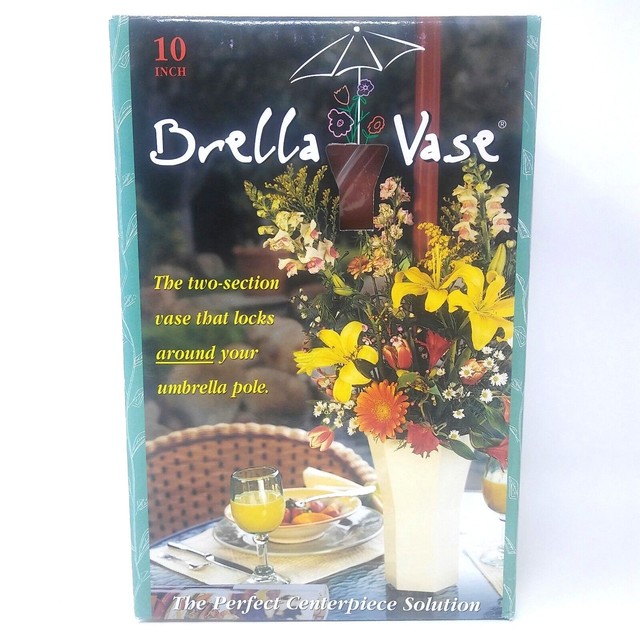 Brella Vase 5 Or 10 The Practical Patio Table Centerpiece For Sale Online Ebay