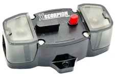 60 Amp 12 Volt DC Manual Reset Inline Circuit Breaker Switch Car Stereo 0/4 G IN