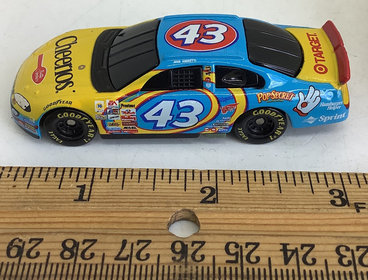 John Andretti 2002 #43 Cheerios & Betty Crocker 1:64 Hot Wheels