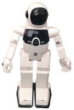 Vintage White Silverlit Maxibot Max 1 GX 386 Programmable Battery Robot Toy 2002