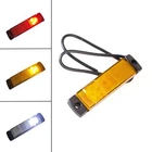 Amber, Red & Clear Marker Lights and Reflector 12/24v for HGV Trucks & Lorrys