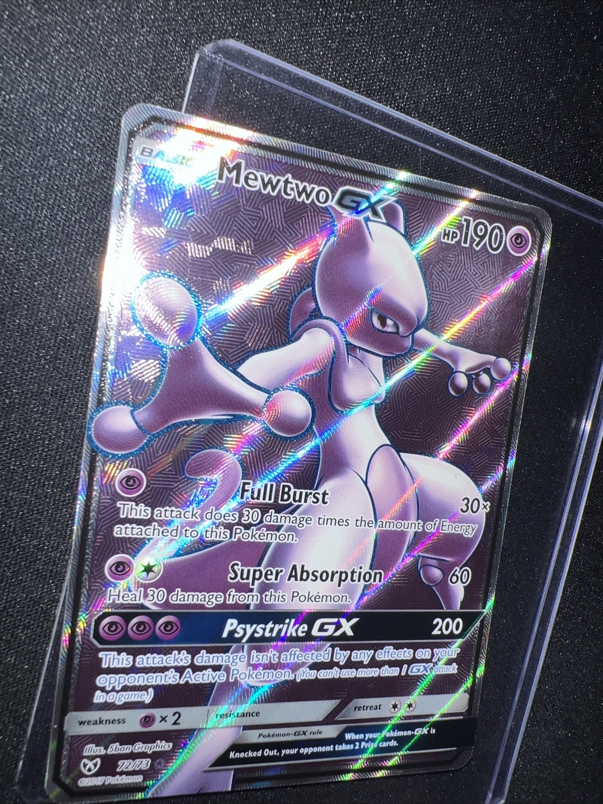 Carta Pokemon Mewtwo GX Português Original Copag 72/73 ou 31/68