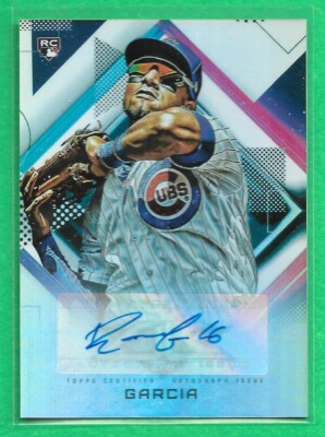 ROBEL GARCIA 2020 Topps Fire Autographs #FARG CHICAGO CUBS