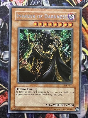 Invader of Darkness - LP - IOC-111 - Unlimited - Secret - Rare - Yu-Gi-Oh!