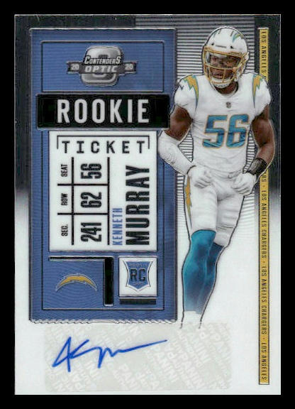 Kenneth Murray Panini Contenders Optic #149 Autograph