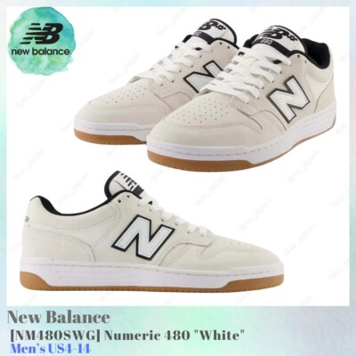 New Balance Numeric 480 White NM480SWG Men's US4-14 NEW | eBay