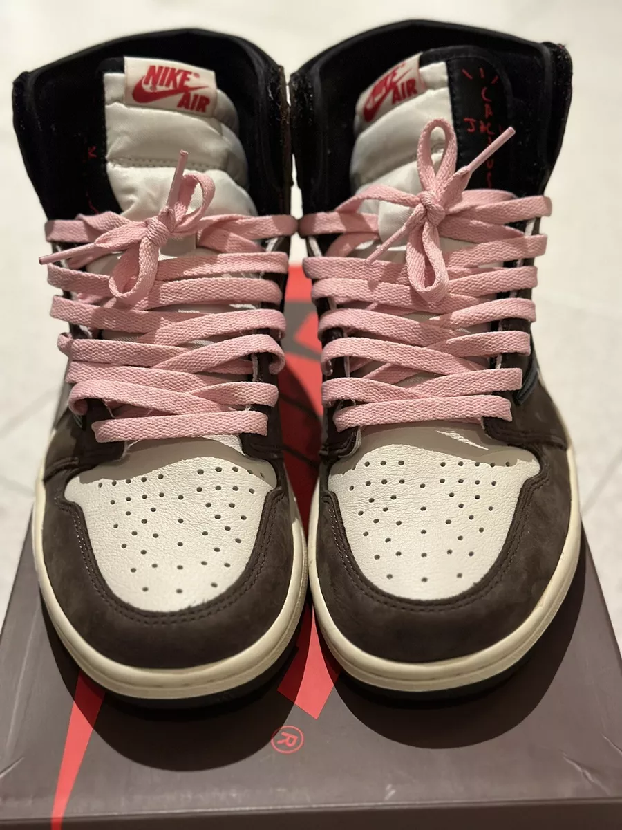 Used Nike Air Jordan Retro 1 High Travis Scott Mocha Size 8.5