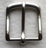 1-1/8 Brass Belt Buckle With Chrome Polish 1-1/8 Brass Belt Buckle With Chrome Polish