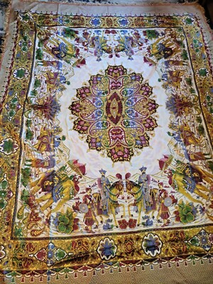 Vintage India tapestry 8 ft × 74 inches | eBay