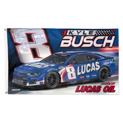 #ad #ad Kyle Busch #8 Nascar Car Racing 3x5 FT Flag Wall Decore Banner $15.49