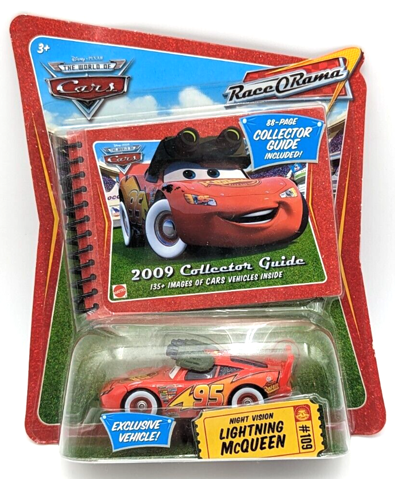 Flash McQueen avec lunette en pneu Figurine Cars Disney/Pixar 