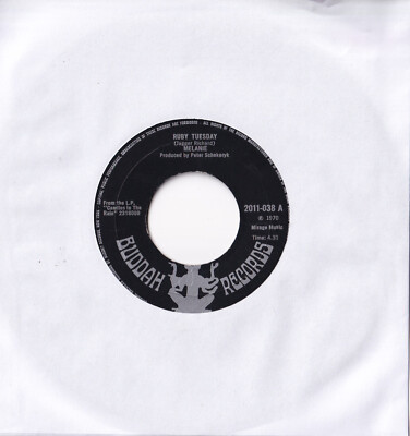 Melanie -Ruby Tuesday / What Have They Done To My Song Ma- 7'' 45 Buddah Records