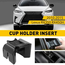 Black Divider Fits 2010-2015 Lexus RX350 RX450H Center Console Cup Holder Insert