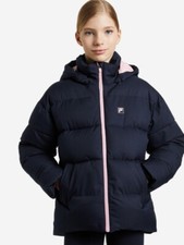 Fila Insulated Jacket/coat For Girls- Navy Pink - New With Tags