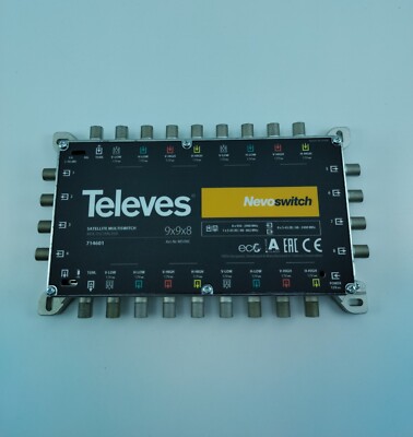 TELEVES Nevo Switch 9x9x8 ''F'' Terminal Cascade 714601