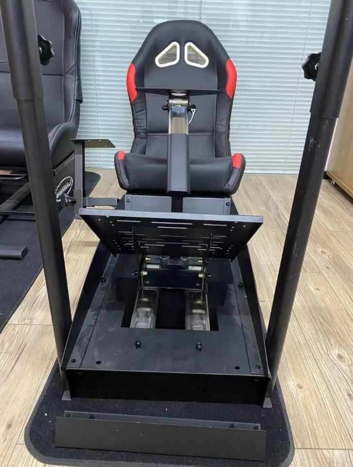 Gaming Sim Rig Simulator Racing Bucket Seat F 1 Car Racing Gaming Chair ...