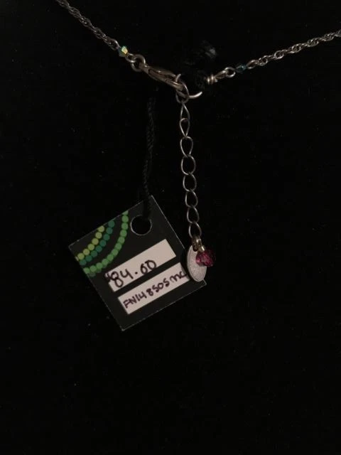 Collar FIREFLY Cristal Swarovski Múltiples Piedras-N172 Foto 4 de 4