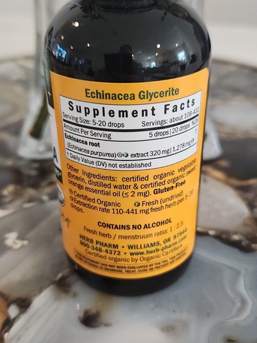 NEW Herb Pharm KIDS Alcohol Free Echinacea Immune Support Herbal Tonic Flu Cold - Picture 5 of 12