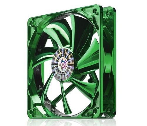 Enermax Apollish Fan 120mm  / Green LED /   UCAP12-G - Picture 1 of 5