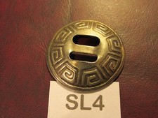 TRINITY CONCHOS ROUND SL4 Solid Nickel S. VINTAGE High Quality USA Leather Craft
