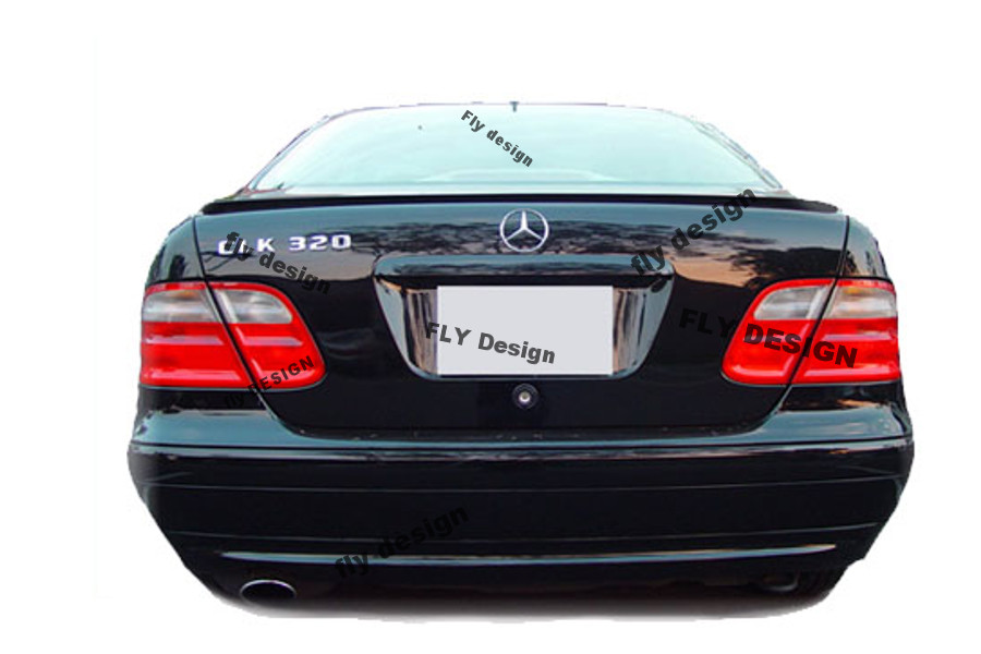 Fits For MERCEDES CLK W208 Spoiler Rear Spoiler Tuning Rear Spoiler Lip Smarag