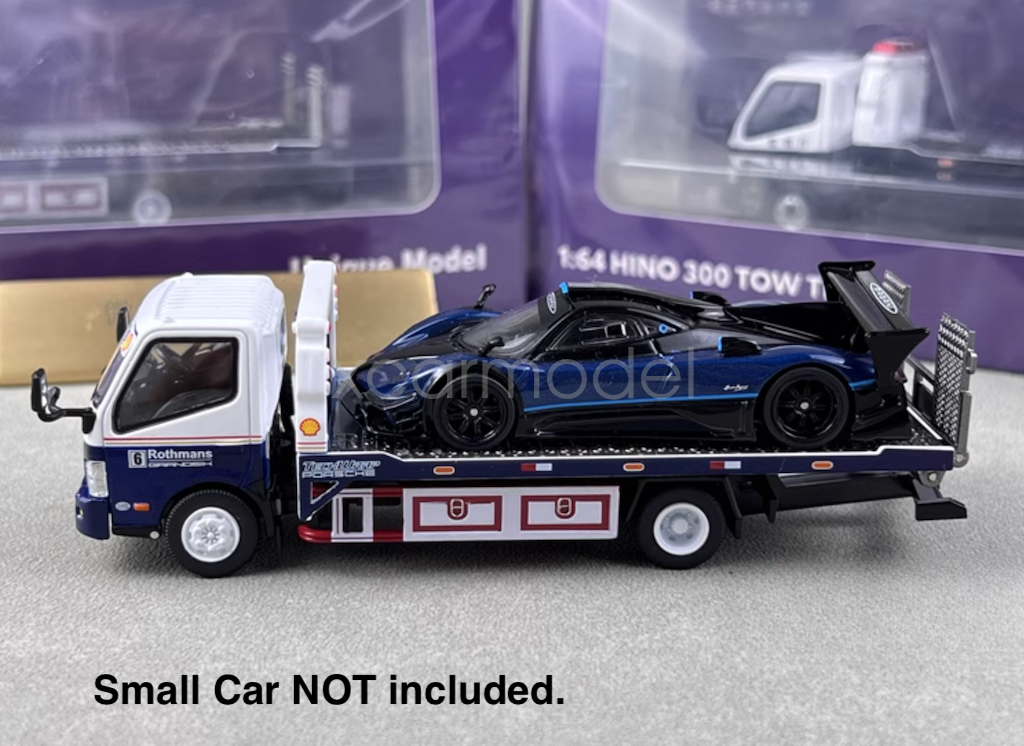 UM 1:64 Scale Rothmans 300 HINO Dutro Mk2 Flatbed Tow Diecast