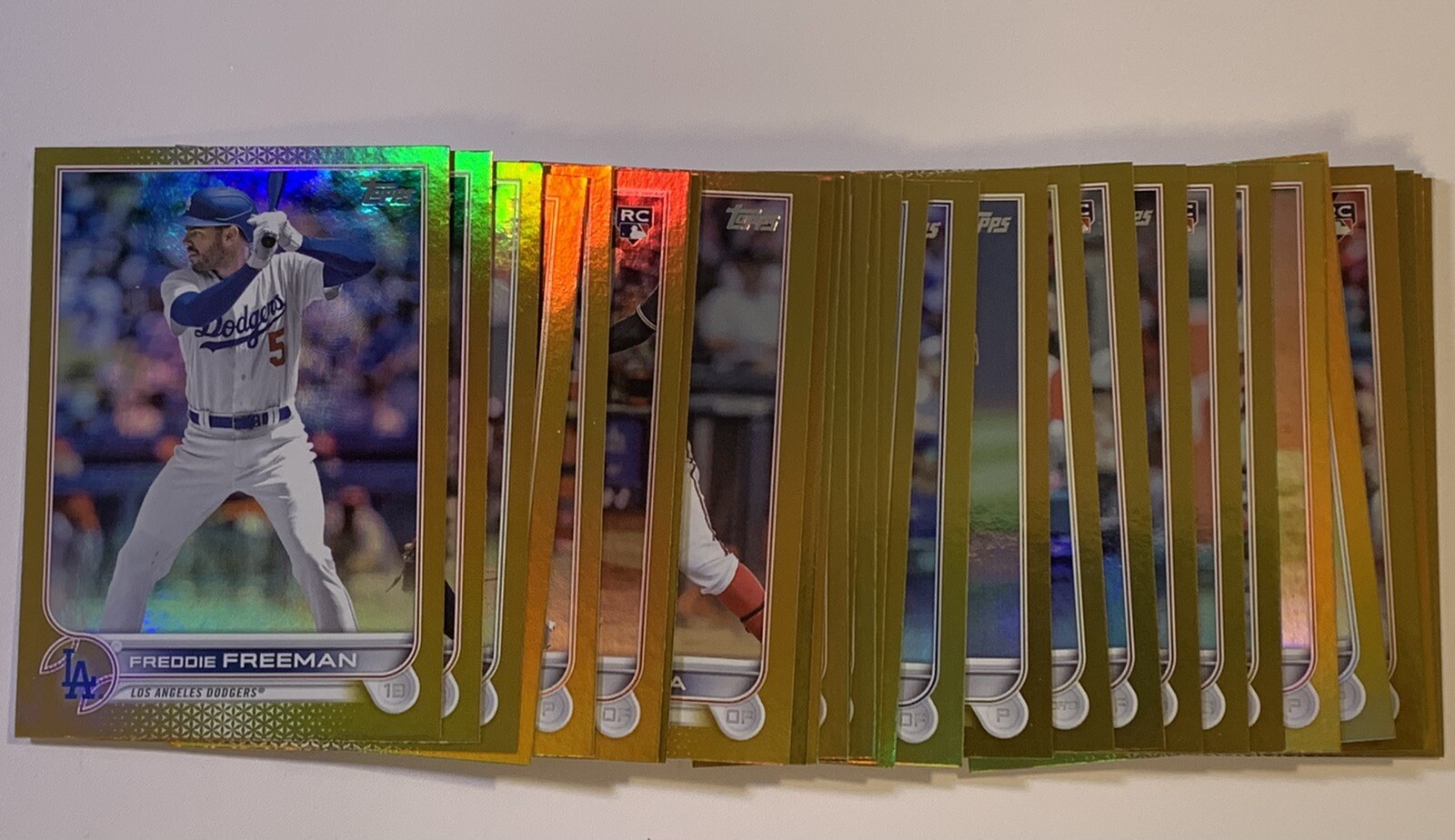 2022 Topps Update Baseball Gold Foil Insert Singles COMPLETE YOUR SET!!