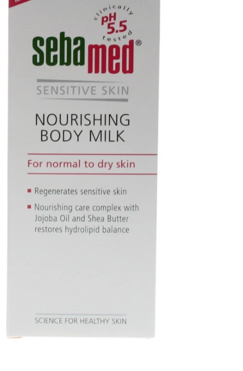 Leche Corporal Nutritiva Sebamed Para Piel Normal a Seca 200ml pH5.5 Foto 2 de 2